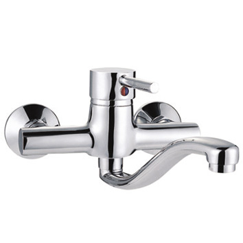 Single Handle Wall Mounted Kitchen Mixer