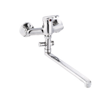 Single Handle Wall Mounted Kitchen Mixer