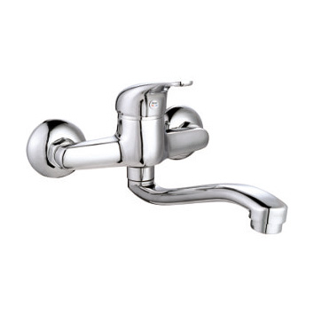 Single Handle Wall Mounted Kitchen Mixer