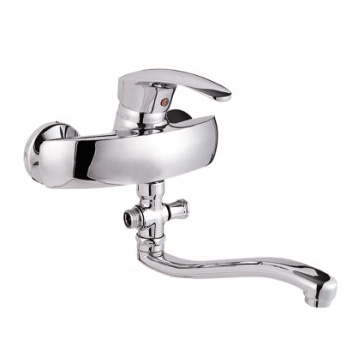 Single Handle Wall Mounted Kitchen Mixer