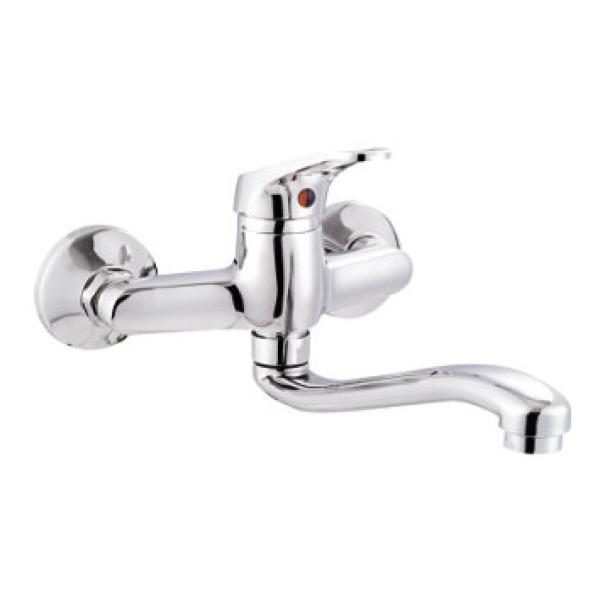 Single Handle Wall Mounted Kitchen Mixer